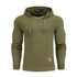 Autumn & Spring Hooded Scale Design Solid Color Men Hoodies